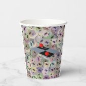 Ping Pong Tables Papieren Bekers (Achterkant)