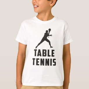 Ping Pong Tafel Tennis Paddle Speler Gift Idee T-shirt