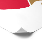 Ping Pong tafel tennis Poster (Hoek)