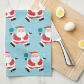 Ping-pong tafeltennis kersthanddoek theedoek (Quarter Fold)