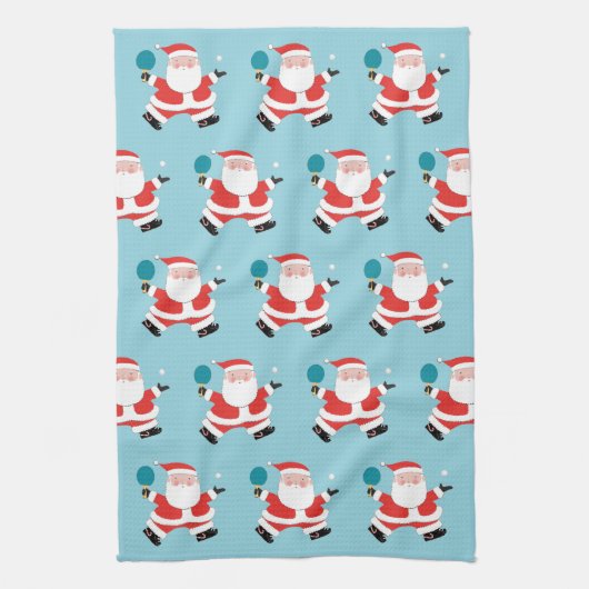 Ping-pong tafeltennis kersthanddoek theedoek (Verticaal)