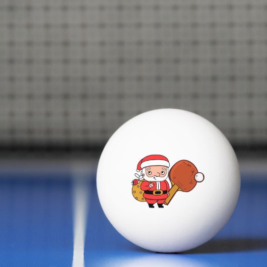 Ping Pong Tafeltennis voor Kerstfeest Pingpongbal (Net)
