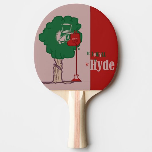 ping pong tafeltennisbatje (Voorkant)