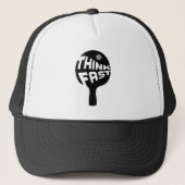 Ping Pong Think Fast Trucker Pet (Voorkant)