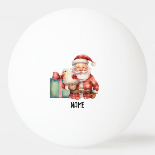Ping pong Vrolijk kerstfeest met de kerstman Pingpongbal