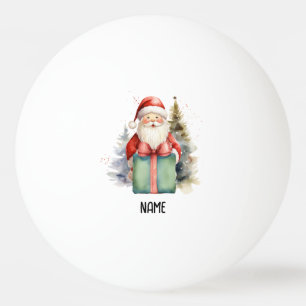 Ping pong Vrolijk kerstfeest met de kerstman Pingpongbal