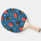 Ping Pongs En Bal Paddle Tafeltennisbatje (Zijkant)