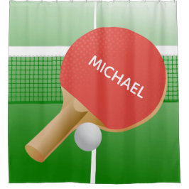 Pingel Tennis Design Showgordijn Douchegordijn