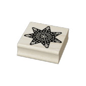 pingerbrood - sterrenstempel rubberstempel (Stempel)