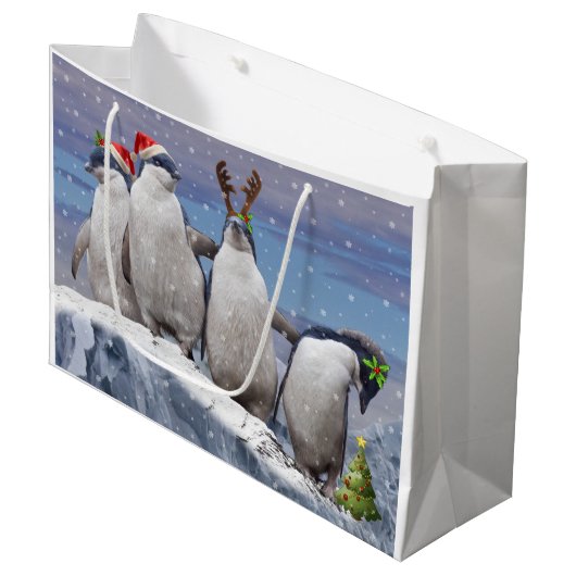 Pingos Large Gift Bag Cadeautasje (Voorkant Gekanteld)