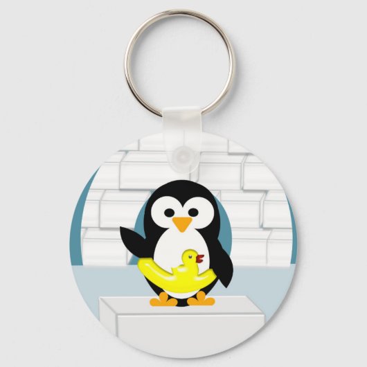 Pingouin Sleutelhanger (Voorkant)