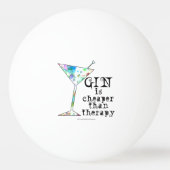PINGPONG BALLS - GIN IS KAPER DAN THERAPIE PINGPONGBAL (Voorkant)