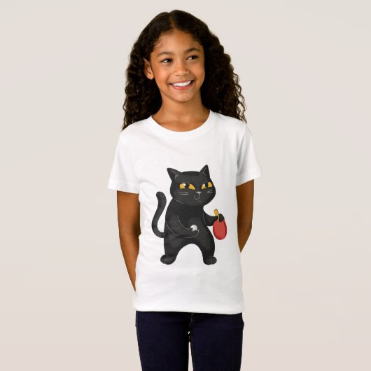PINGPONG CAT T-SHIRT (Voorkant volledig)