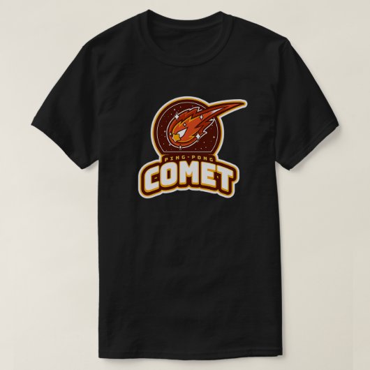 PingPong Comet 1 T-shirt (Design voorkant)