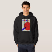 pingpong hoodie (Voorkant volledig)