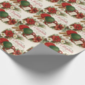 Pingpong Kerst thema Cadeaupapier (Hoek)
