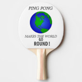 PINGPONG MAAKT DE WERELD WEG-ROND! TAFELTENNISBATJE (Voorkant)