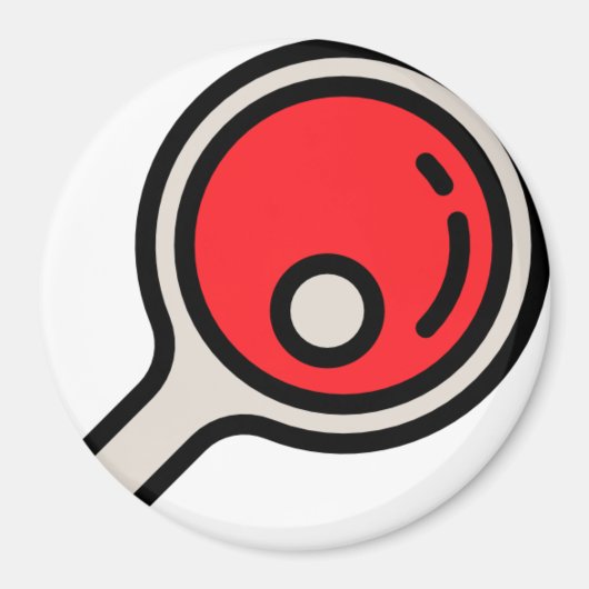 pingpong magneet (Voorkant)