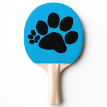 Pingpong Paddle - Juiste polydactylpawprint op Blu