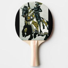Pingpong Paddle Knight On Horseback Tafeltennisbatje