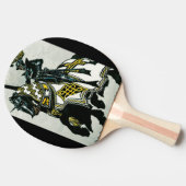 Pingpong Paddle Knight On Horseback Tafeltennisbatje (Zijkant)