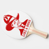 Pingpong Paddles "Zoals een baas" Tafeltennisbatje (Zijkant)