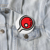 pingpong ronde button 7,6 cm (In situ)