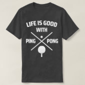 pingpong t-shirt (Design voorkant)