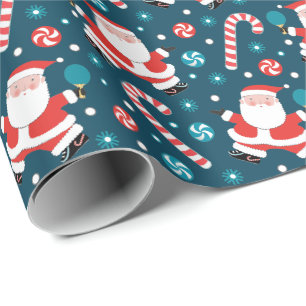 Pingpong Tennis Gift Wrapping Paper Cadeaupapier