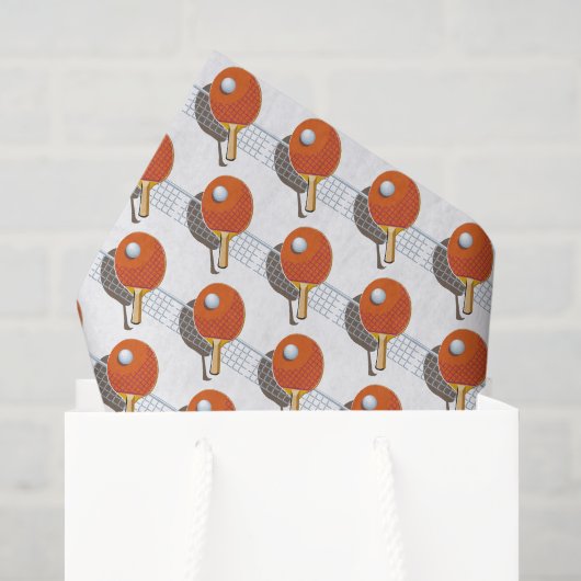 Pingpong Tissuepapier, Tafeltennis Decoupage Tissuepapier (Cadeauzakje)