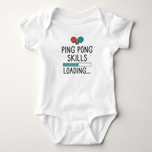 Pingpong Vaardigheden Laden | Cute Pingpong Romper (Voorkant)