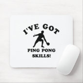 pingpong vaardigheidscadeaus muismat (Met muis)