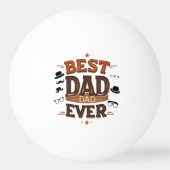 Pingpongbal met drie sterren – Het beste vadersges (Voorkant)