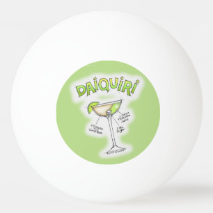 PINGPONGBALLEN - DAIQUIRI RECEPT COCKTAIL KUNST