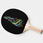 pingpongbat tafeltennisbatje (Zijkant)