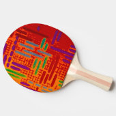 Pingpongbat Tafeltennisbatje (Zijkant)