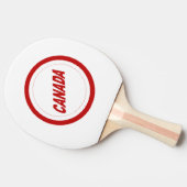 Pingpongkraai CANADA Tafeltennisbatje (Zijkant)