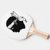 Pingpongpeddel met vlag van Corsica Tafeltennisbatje (Zijkant)