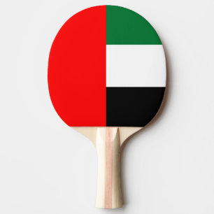 Pingpongpeddel met vlag van de VAE Tafeltennisbatje