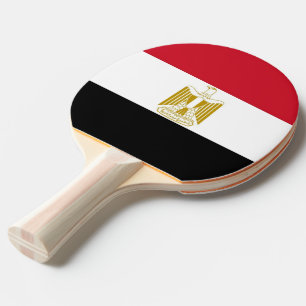 Pingpongpeddel met vlag van Egypte Tafeltennisbatje