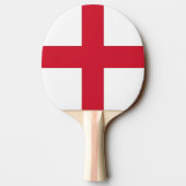 Pingpongpeddel met vlag van Engeland Tafeltennisbatje (Achterkant)