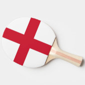 Pingpongpeddel met vlag van Engeland Tafeltennisbatje (Zijkant)