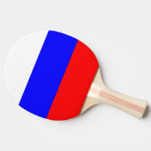 Pingpongpeddel met vlag van Rusland Tafeltennisbatje (Zijkant)