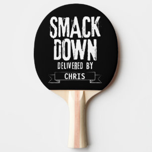 Pingpongpeddel omlaag tafeltennisbatje