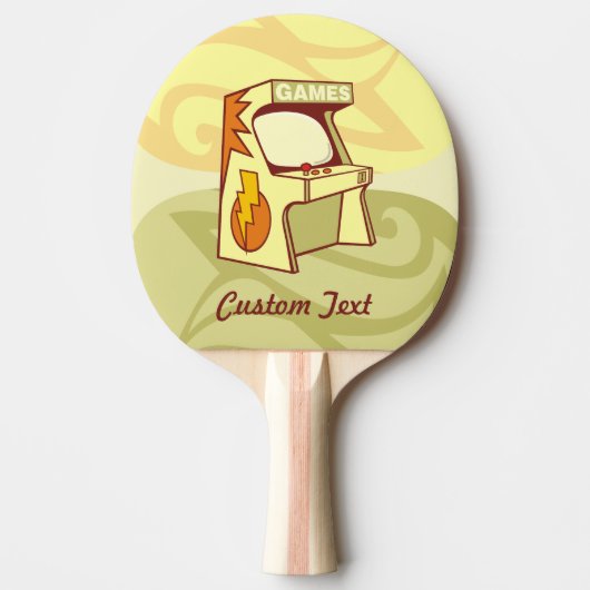 Pingpongpeddel voor arcade-machine tafeltennisbatje (Voorkant)