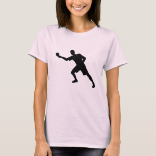 pingpongspeler t-shirt