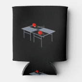 pingpongtafel met peddels, blikjeskoeler (Voorkant)