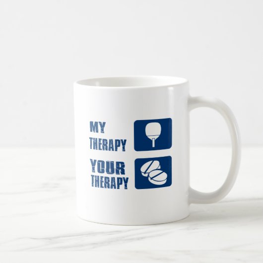 pingpongtherapie-design koffiemok (Rechts)