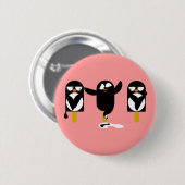 pingu2 ronde button 5,7 cm (Voorkant /achterkant)