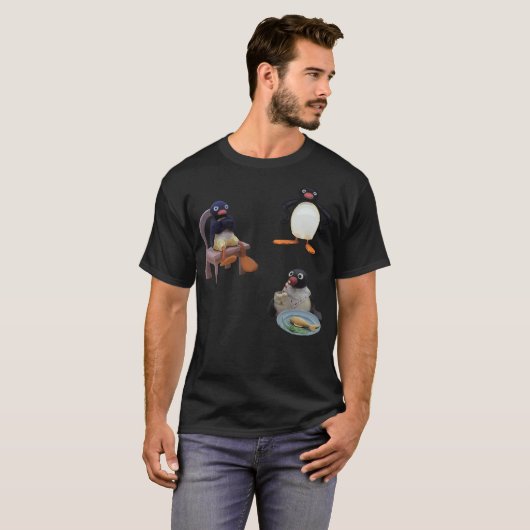 Pingu Penguin T-shirt (Voorkant volledig)
